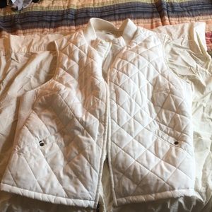 Plus size puffer vest